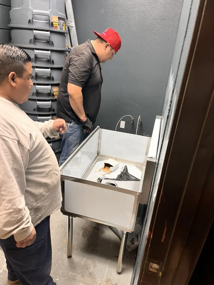 Commercial plumbing and sink installation in Atwater Village